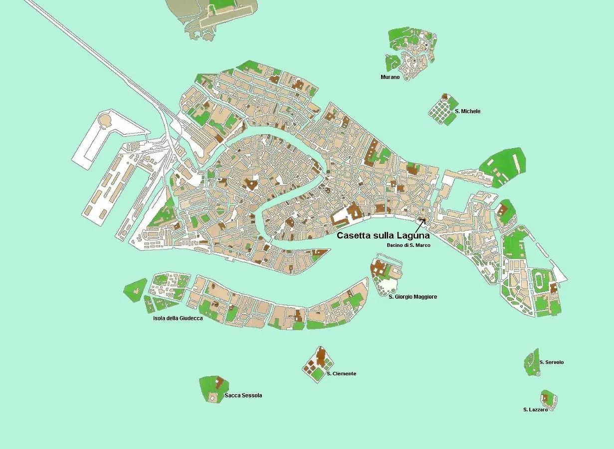 Casetta Sulla Laguna location